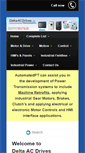 Mobile Screenshot of deltaacdrives.com